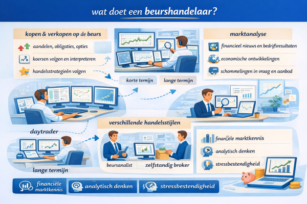 Wat doet een beurshandelaar